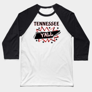 Tennessee State Pride Y'all Baseball T-Shirt